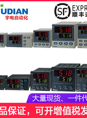 厦门 YUDIAN 宇电仪表温度控制仪器 AI-518D2X3L2人工能PID温控器