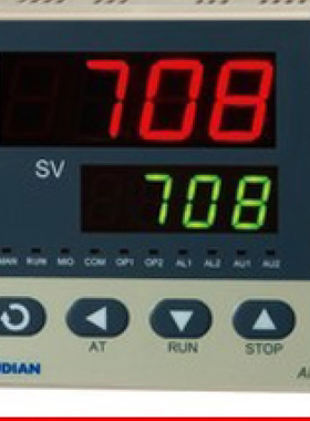 【厦门宇电仪表】AI-708P高精度程序型PID可调节温控器调节器仪表