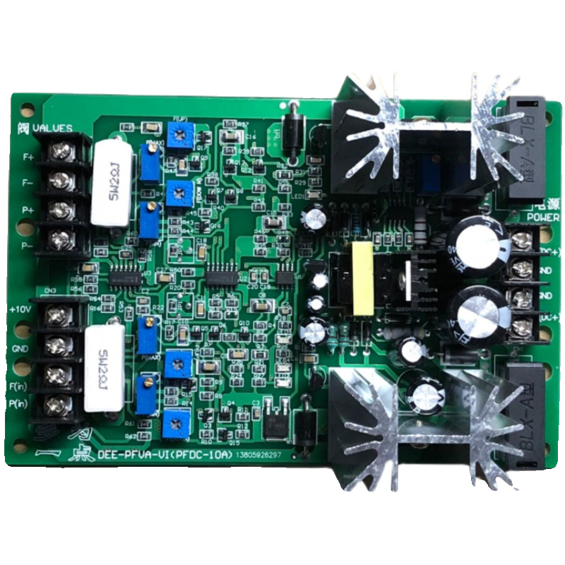 PF-DC-10  双路液压模拟量比例阀放大板压力流量 榆次油研机立HNC