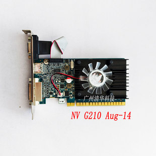 带风扇 议价 DVI PCI VGA Aug 控制卡 实拍 E接口 G210