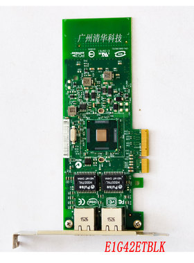 适用 E1G42ETBLK 双端口千兆网卡 PCI-E 接口 CPU-D68166 议价