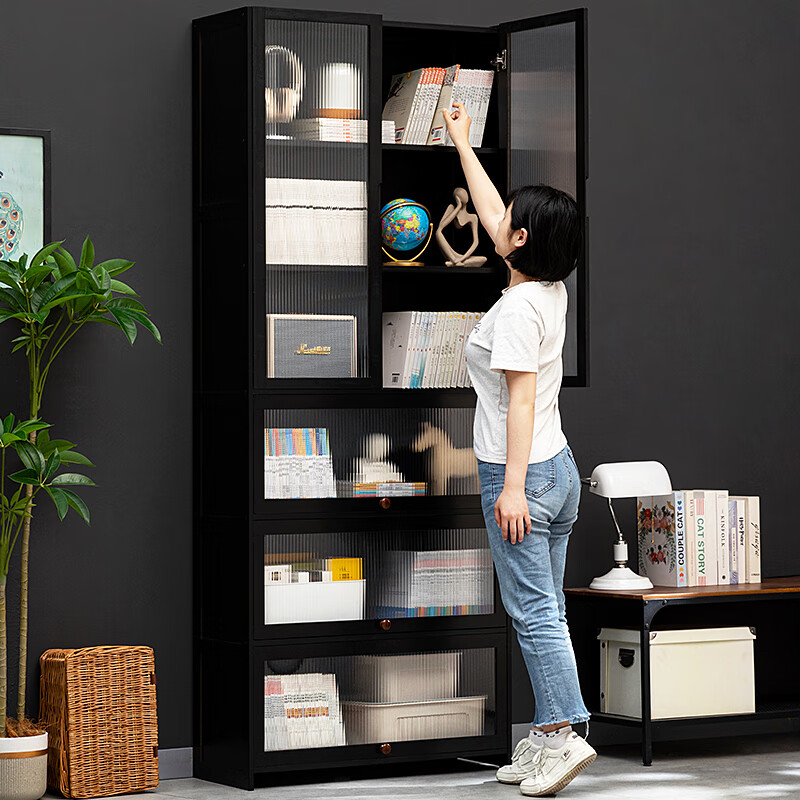 家用书架客厅书房图书收纳架落地