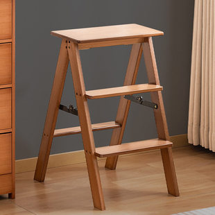 多功能家用人字梯凳可折叠登高架台阶垫脚凳多功能两用厨房高脚凳