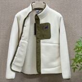 加绒加厚600克重防寒保暖双面绒春秋冬情侣户外立领休闲夹克外套