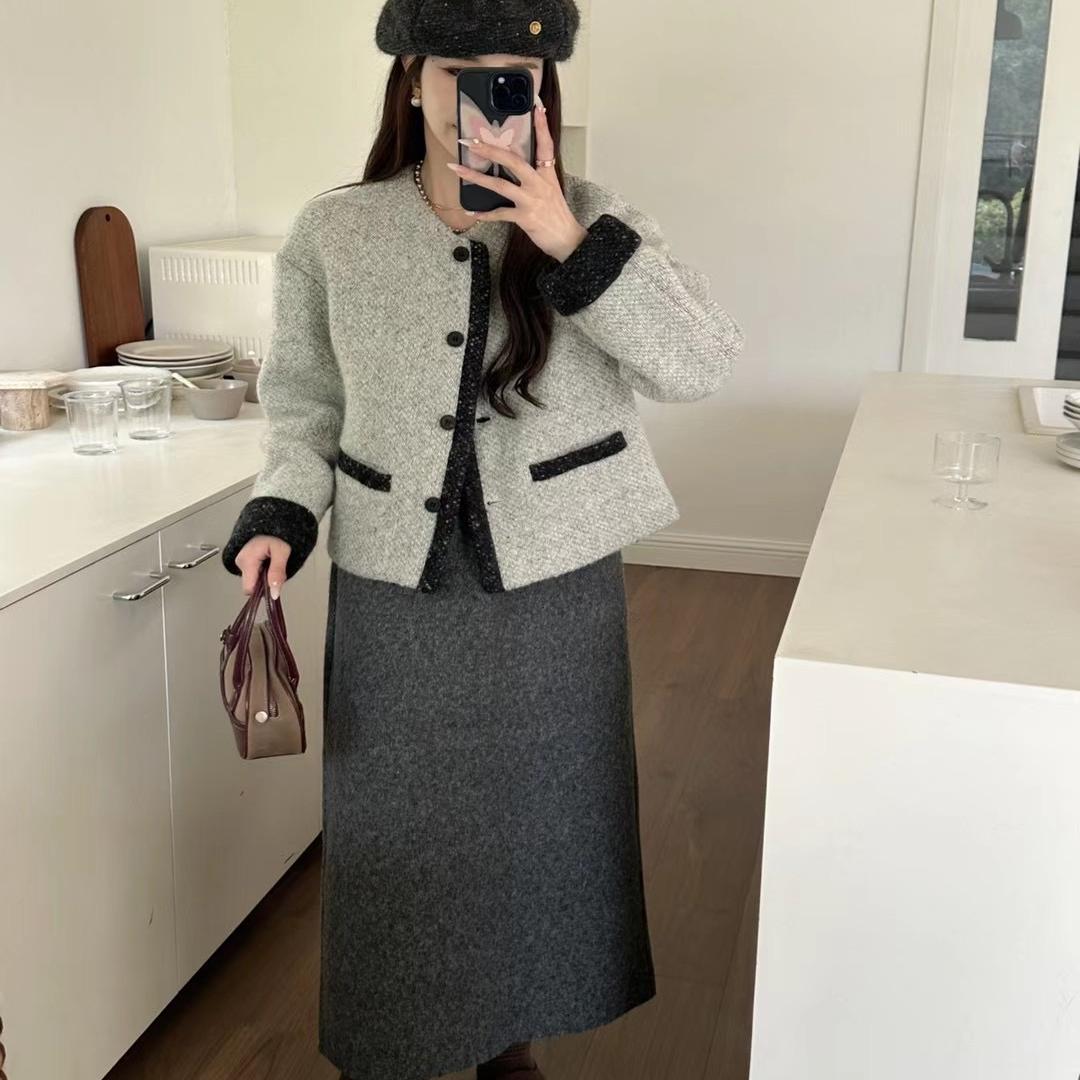 亮片小香风韩版短款上衣