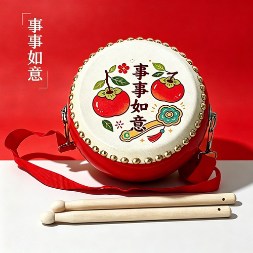 牛皮鼓羊皮儿童鼓打击乐器