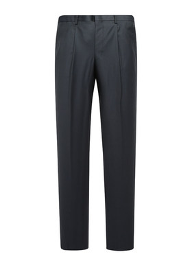 MY580美春秋男式西裤 羊毛中腰直筒商务休闲长裤 灰色120W56