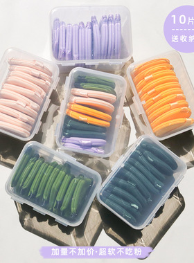 10个盒装乔迟气垫粉扑七星双面非乳胶菠萝派干湿两用粉底液化妆