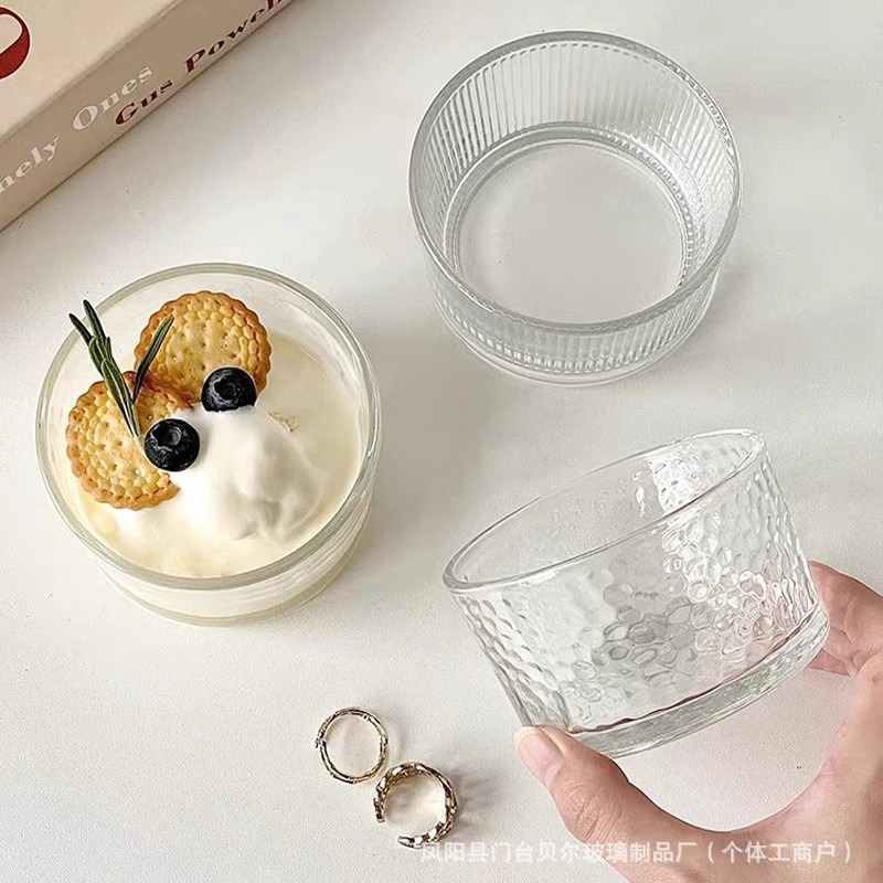 玻璃甜品碗小吃碗干果碗调料小碗