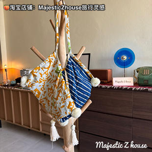 ChiangMai#泰国清迈手工三角包中性通勤女包肩包挎包民族风泰北