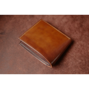 HORWEEN CORDOVAN 美国 霍尔文马臀皮钱包 手缝短钱夹 定制