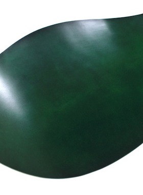 日本进口 水染高级马臀皮 CORDOVAN 多脂 小川马臀皮 绿色