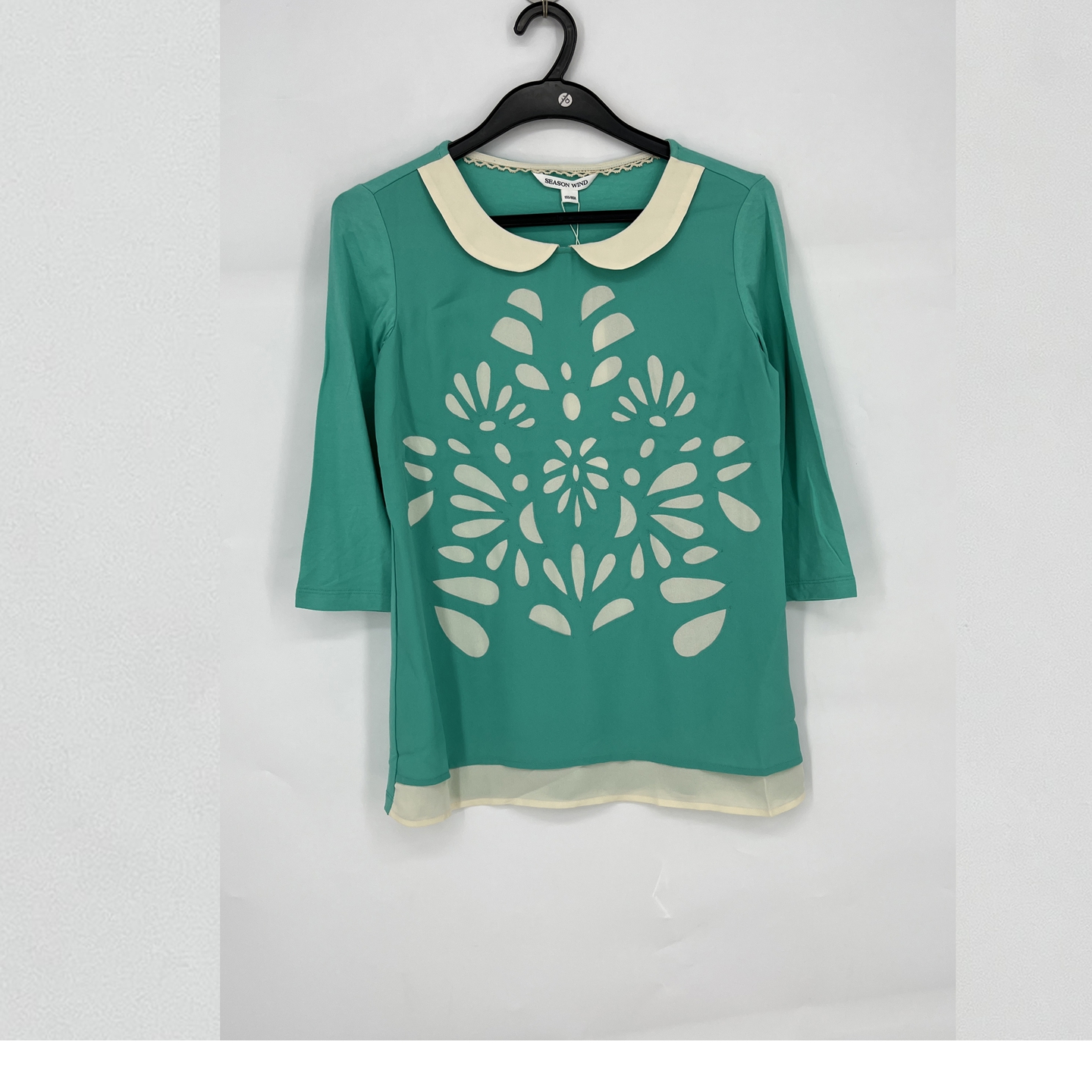 气质迷人七分袖上衣女