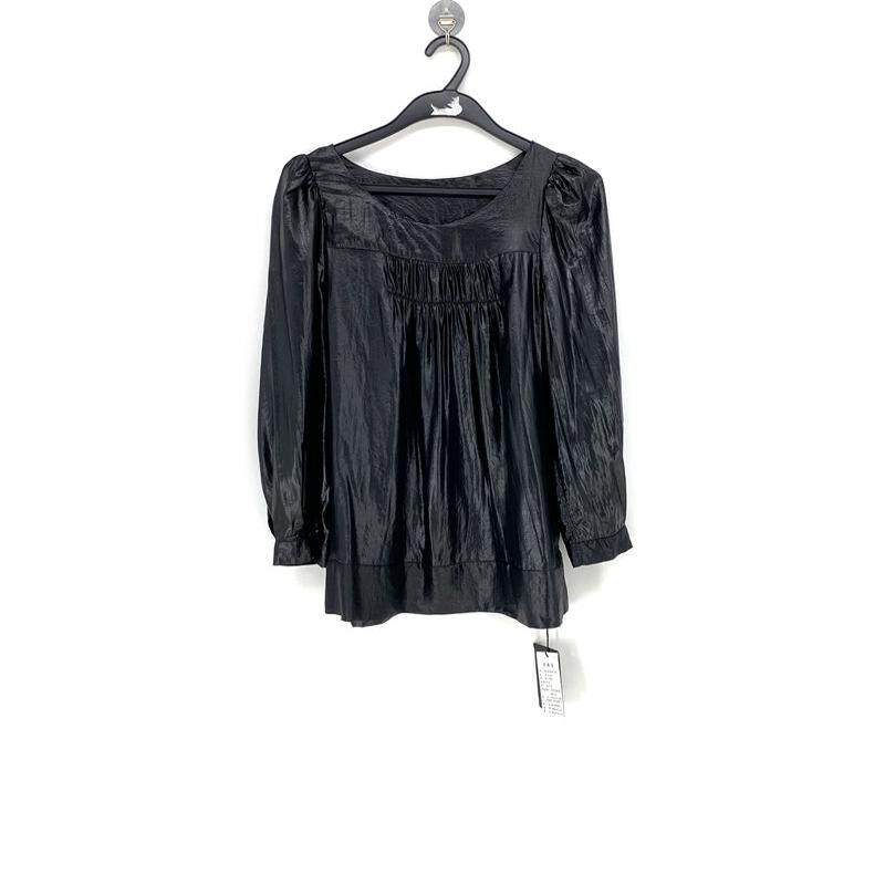 时尚亮面气质百搭T恤上衣