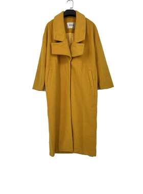 秋冬款 撤柜品牌 时*味* 个性百搭潮长款呢外套女 30960