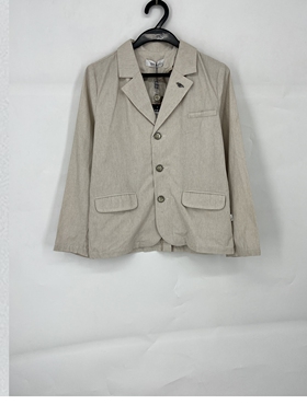 春秋款 JOJ**久童装 纯棉舒适透气休闲西装外套女童1161028