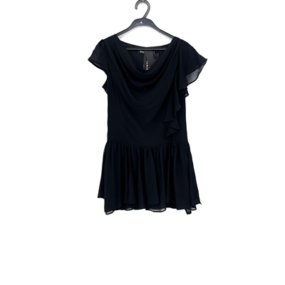 木耳边显瘦舒适连衣裙女