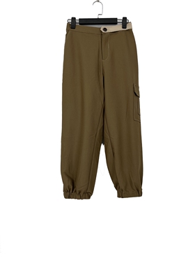 春秋款 瑞E系列 松紧束口减龄百搭休闲裤子女 307003