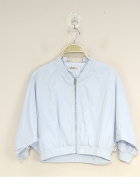 春秋款 JOJ**久童装 宽松棒球领拉链短款休闲百搭外套女童 22041