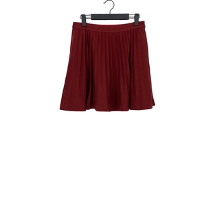 百褶毛呢A字百搭半身裙女 春秋款 娜系列 吉 036 撤柜品牌