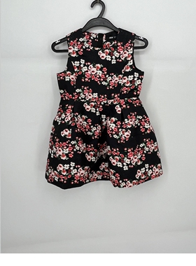 春秋款 JOJ**久童装 印花无袖A字俏皮连衣裙女童21209