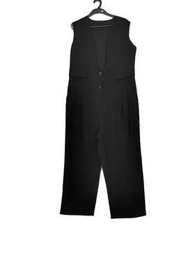 春夏款 撤柜品牌 PE*系列 时尚大气无内搭无袖连体裤女54101