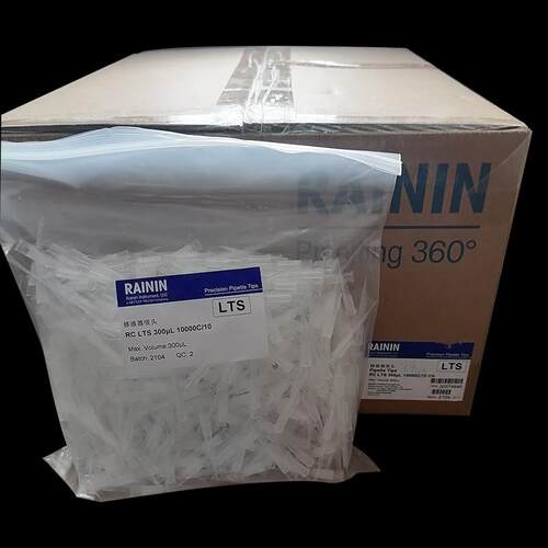 Rainin瑞宁30184813 吸头RC-250/10-C 250UL 300uL1000UL1200ul