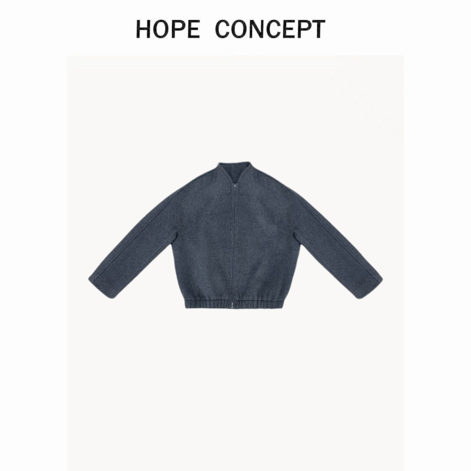 HOPECONCEPT满分静奢老钱高知感 定制羊驼毛男女同款大衣#24275