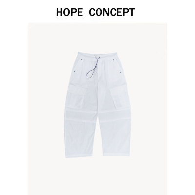 【五折福利】HOPE CONCEPT轻户外松弛随性阔腿伞兵裤25173