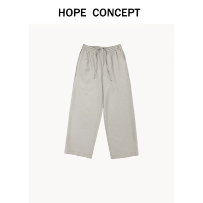 【5折福利】HOPECONCEPT权势精英ROW静奢风精仿羊毛休闲裤25097