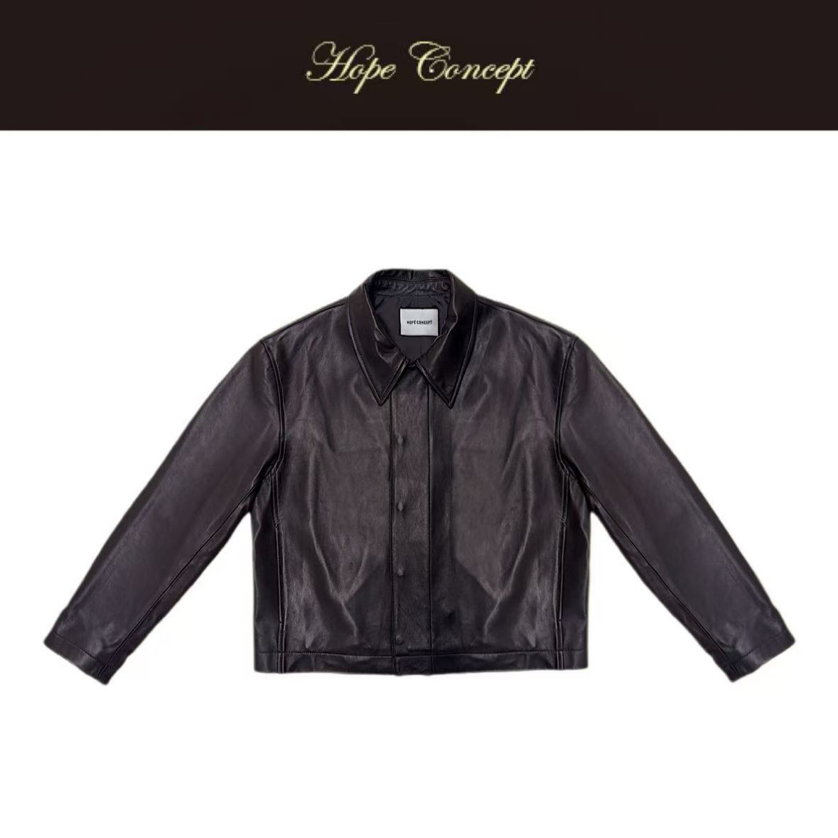 HOPECONCEPT私服琥珀流光 row简约精致摩登复古绵羊皮皮衣#25426,男装,皮衣,淘宝优惠券,粉丝福利购,淘宝优惠卷