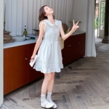 现货！26夏装新款出街旅游短款甜美连衣裙278-8805-P135-K198，女装连衣裙，三七家