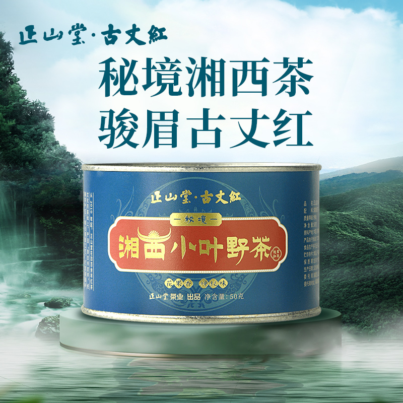 正山堂骏眉中国古丈红湘西小叶茶