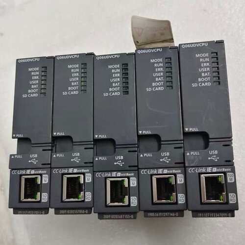三菱Q06UDVCPU PLC模块，原装拆机，成色几乎全新，--议价商品