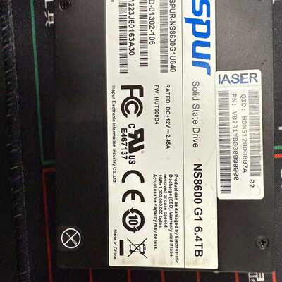 浪潮Inspur NS8600 G1 6.4TB固态硬盘，成--议价商品