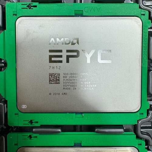 出AMD EPYC 7H12 CPU，戴尔锁，拆机货。六十四--议价商品