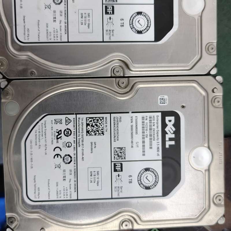 戴尔原装6TB企业级SAS硬盘，型号ST6000NM0095--议价商品