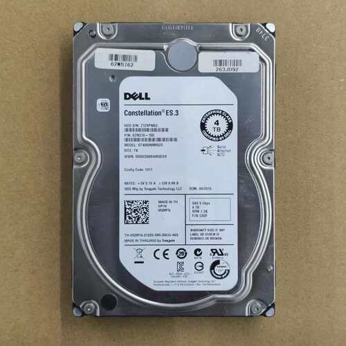 戴尔DELL 0529FG 4TB 7.2K SAS 3.5--议价商品
