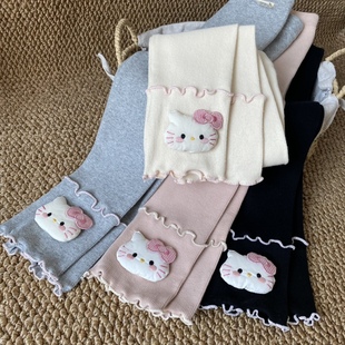 2025新款 休闲裤 裤 宝宝秋季 子儿童春秋洋气外穿纯棉打底裤 女童秋装