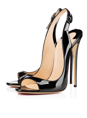 fashion sandals 欧美时尚性感12cm超高跟细跟凉鞋时装女鞋大码