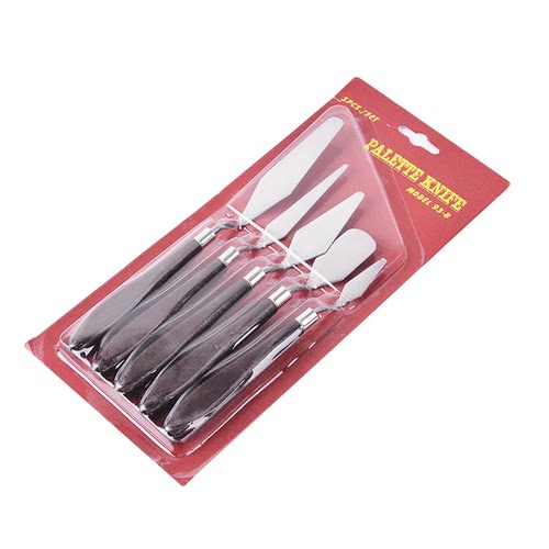 刮刀5支套装油画刀勾颜料