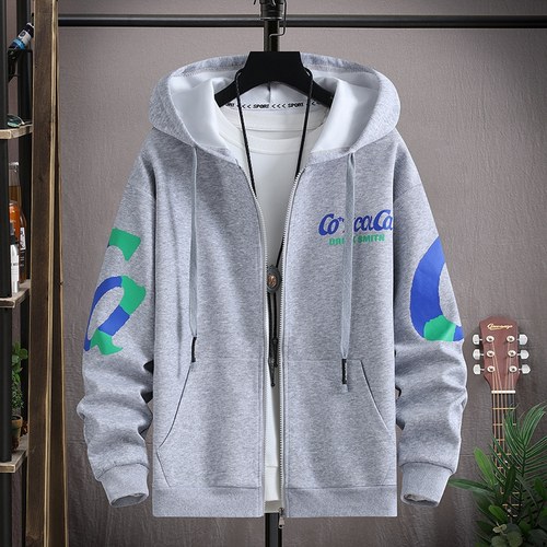 不起球不褪色卫衣开衫外套