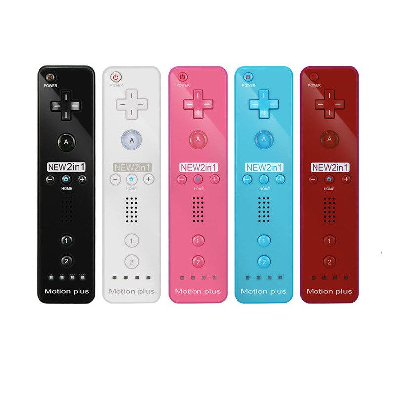 가속기가 내장된 WII 중립 직선 핸들 다양한 색상의 게임 핸들 안정적인 연결 고정밀 및 고감도