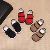 老北京千层底男女儿童红色传统布鞋 纯手工防滑透气幼儿园室内单鞋