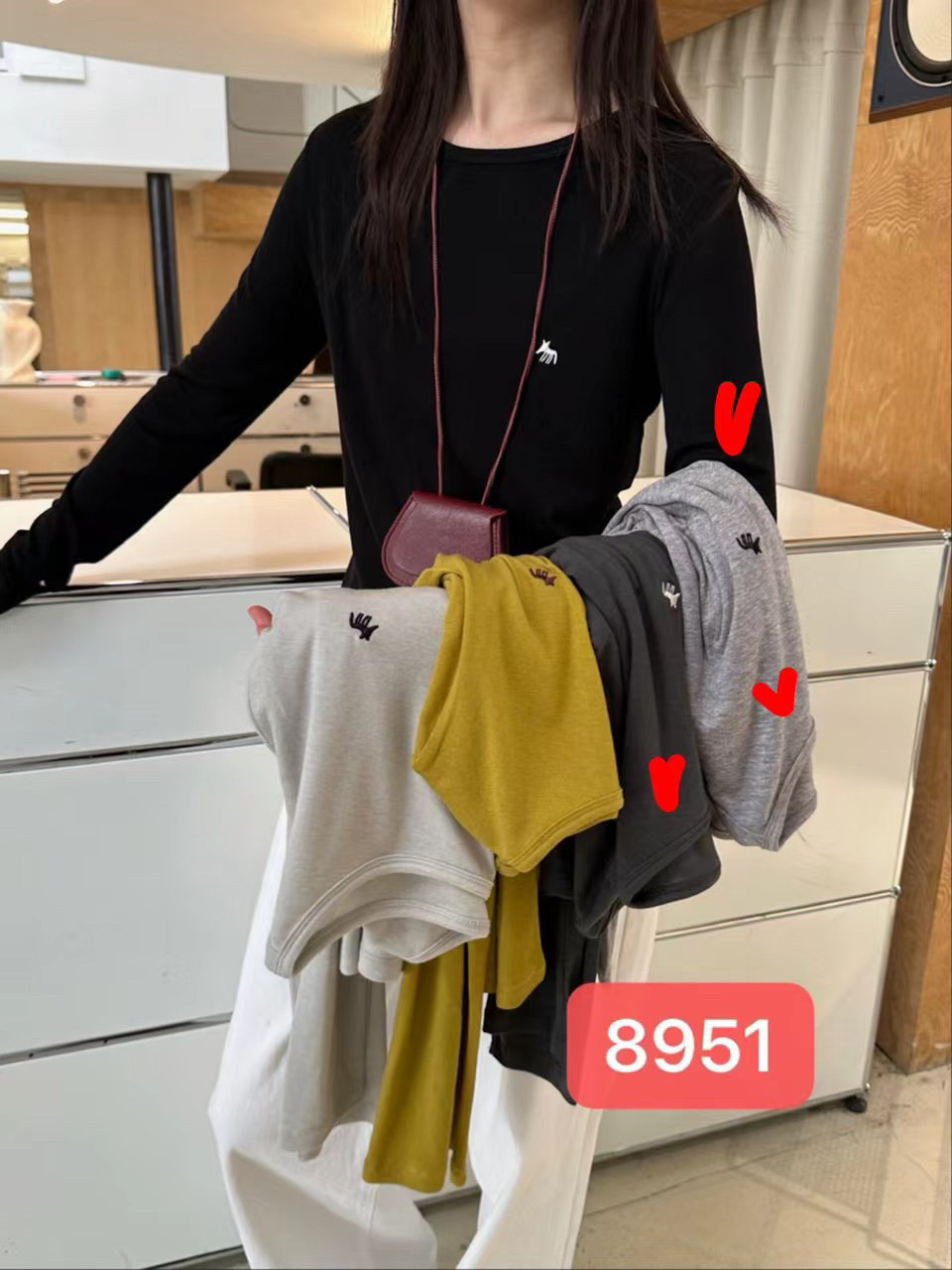 韩版薄款纯棉打底T恤女8951小众个性小狐狸刺绣百搭修身2025春季