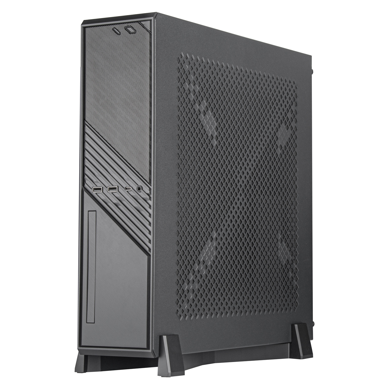 Silverstone银欣 ML12 薄型ITX 长显卡大电源 15.6升迷你桌面机箱