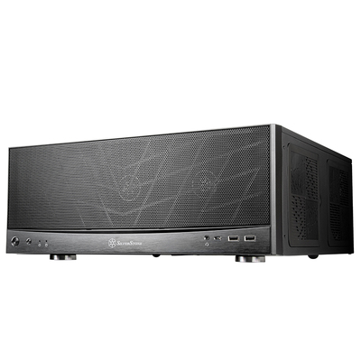 Silverstone 银欣 GD11 经典卧式 ATX Type-C前置 240水冷 长显卡