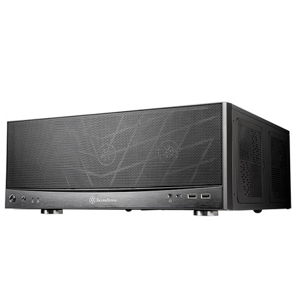Silverstone 银欣 GD11 经典卧式 ATX Type-C前置 240水冷 长显卡