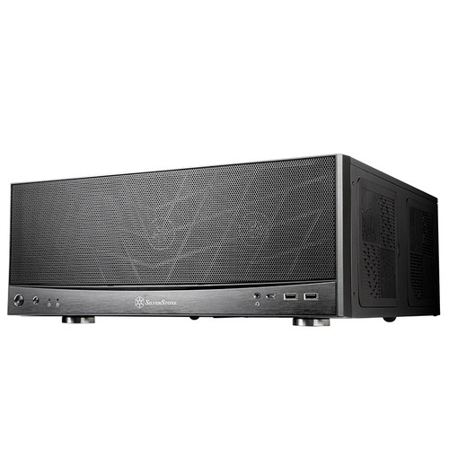 Silverstone 银欣 GD11 经典卧式 ATX Type-C前置 240水冷 长显卡