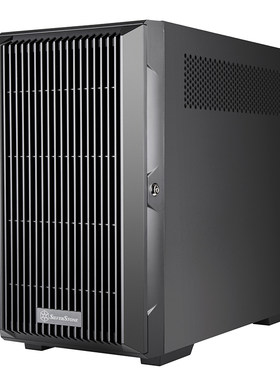 银欣 silverstone CS382存储Nas机箱 8盘热插拔硬盘槽支持240水冷